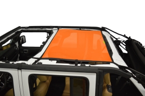 Dirty Dog 4x4 Sun Screen Rear - Orange - JL 4DR