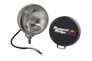 Rugged Ridge HID Fog Light Kit 6in Black