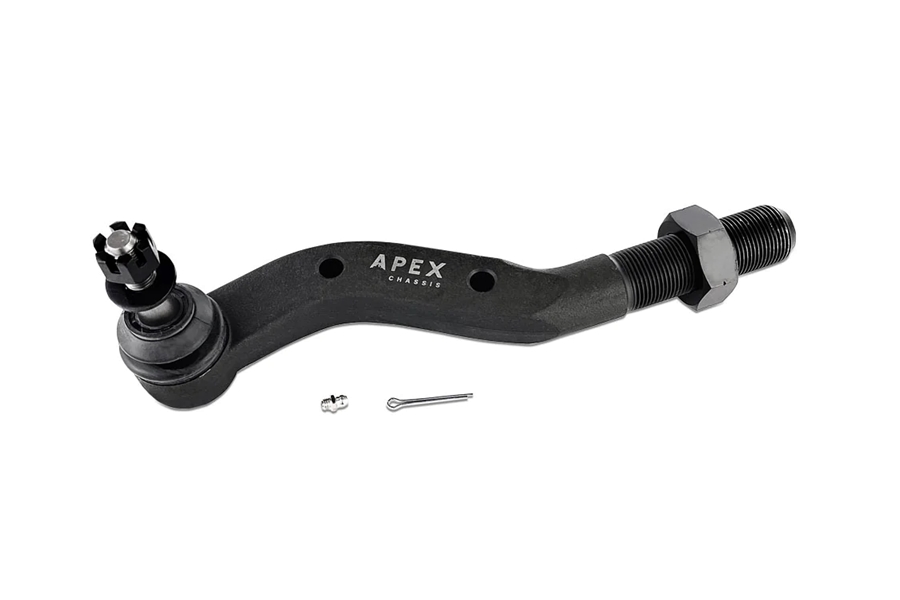 Apex Chassis D44 2.5 Ton Tie Rod Kit - Polished - JT/JL Rubicon