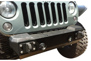 Iron Cross Stubby Front Bumper w/out Bar  - JK