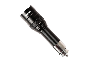 Rugged Ridge Flashlight, Rechargable, 700Lux, W/ Crush Bezel