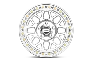 KMC Wheels KM235 Grenade Crawl Beadlock Wheel, 20x10 8x6.5 - Machined (-48mm)