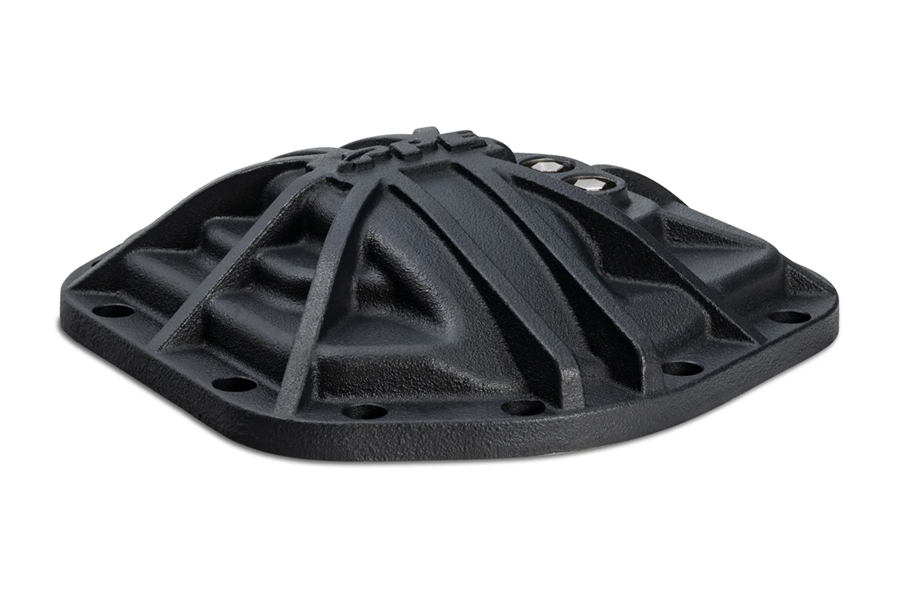 PPE D30/M186 HD Nodular Iron Front Differential Cover - Black - JL Non-Rubicon