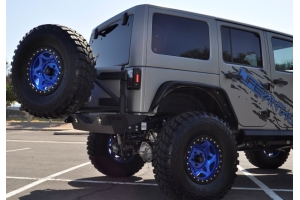 Addictive Desert Designs Stealth Fighter Rear Bumper Add-On Tire Carrier  - JK