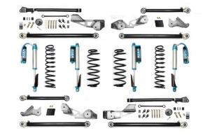 EVO Manufacturing 2.5in High Clearance Long Arm Lift Kit w/King Shocks - JL 4dr