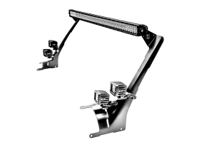 ZROADZ Front Roof LED Kit w/ 50in Light Bar and 4 Pod Lights  - JT/JL