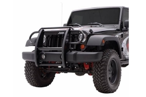 Black Horse Off Road D Grille Guard Kit, Black  - JK