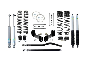 Evo Manufacturing 2.5in Enforcer Overland Stage 1 PLUS Lift Kit w/ Bilstein Shocks - JT 