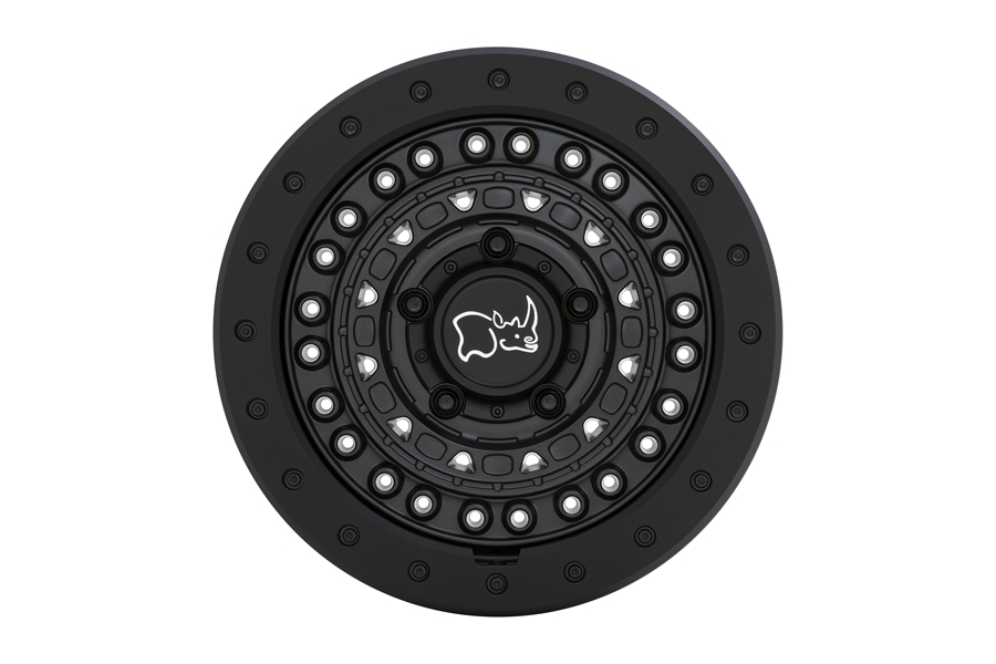 Black Rhino Barricade Beadlock Wheel, 17x8.5 5x5 - Black - JT/JL/JK