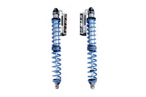 EVO Manufacturing 2.5in Front Coilover Shocks, Pair - Black - JL 