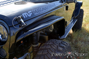 Poison Spyder Narrow Width Crusher Flares Front Aluminum - JK