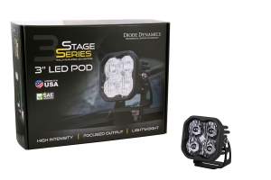 Diode Dynamics SS3 Max LED Pod, ABL White - Driving 