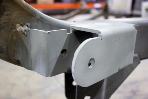 Rust Buster Rear Upper Trailing Arm Mount, Left - TJ