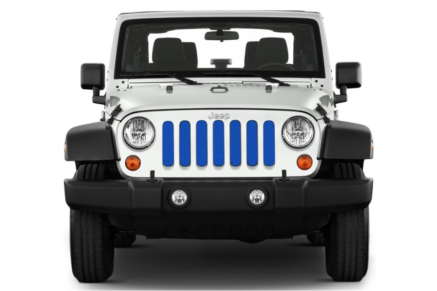 Jeep Jk Under The Sun Inserts Surf Blue Pearl Grill Insert Jeep Rubicon 07 18 Insrt Sldsrfblu Jk Northridge4x4