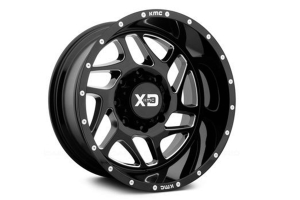 XD Series Wheels XD836 Fury Wheel 20x9 5x5 Gloss Black - JT/JL/JK