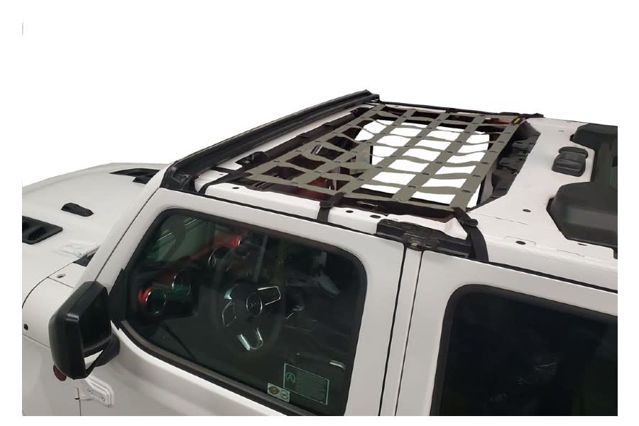 Dirty Dog 4x4 Front Seat Netting-Grey - JT