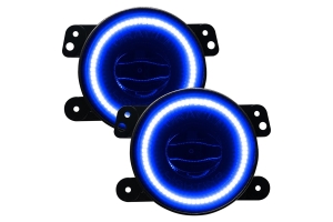 Oracle High Performance 20W LED Fog Lights - Blue - JT/JL/JK Sahara/Overland Rubicon Models
