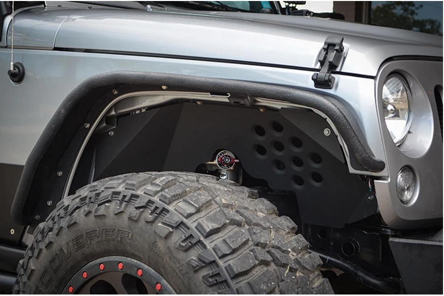 Ace Engineering Front Inner Fender for Falcon Shocks - Black - JK