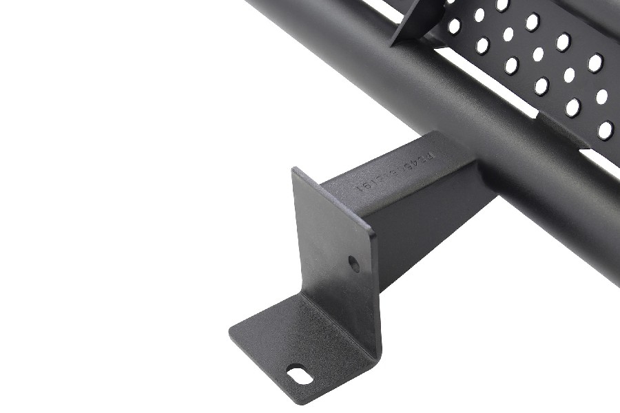 Go Rhino Dominator Frame Mounted Rock Sliders, Black Powder Coat   - Bronco 4dr 2021+