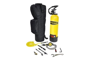 PowerTank RV Series 15 lb. CO2 Tank Air Gold Package  