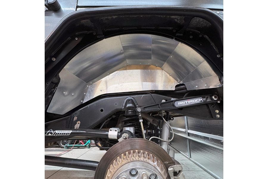 Savvy Offroad High Clearance Aluminum Rear Inner Fenders - Bare - JK