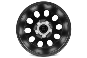 ATX Wheels Slot 17x9 Wheel Satin Black w/Machined Lip