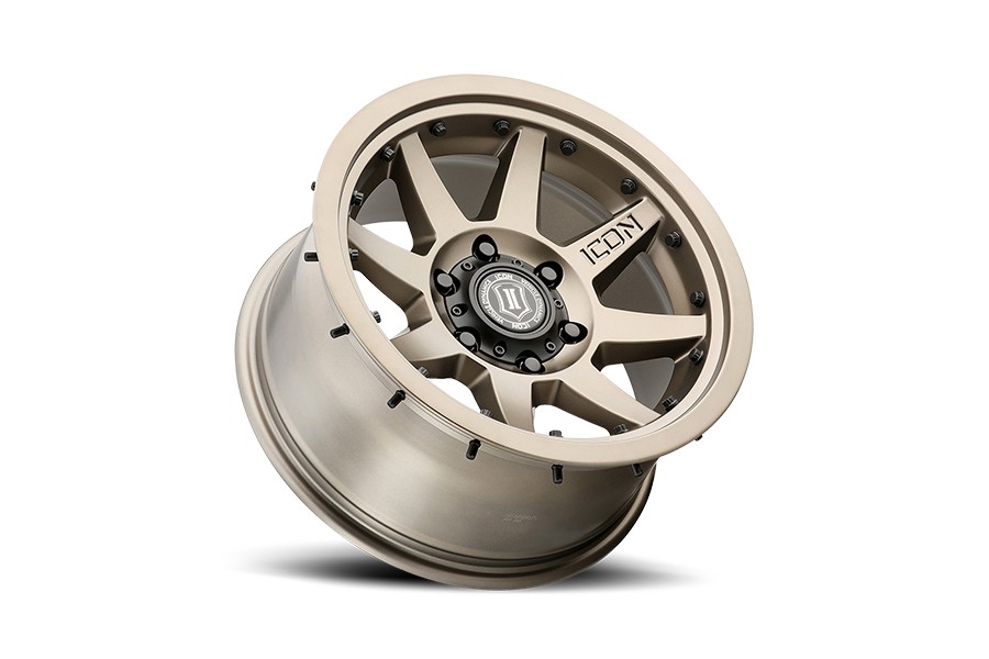 Icon Vehicle Dynamics Alloys Rebound Pro Wheel 17x8.5 5x5 6mm Offset Bronze - JT/JL/JK