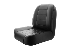 Rugged Ridge Low-Back Front Bucket Seat, Black  - CJ