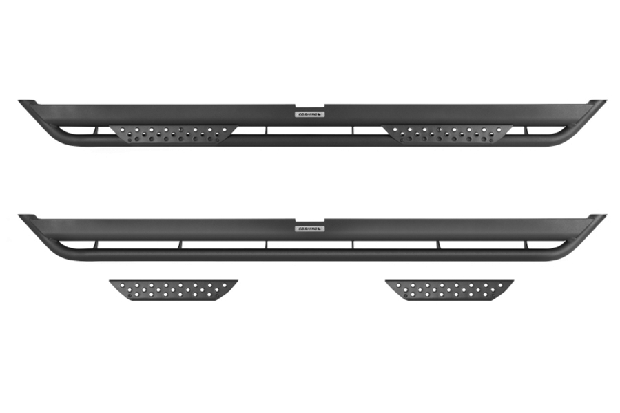 Go Rhino Dominator Xtreme DT Side Steps w/ Mounting Bracket Kit - JL 4Dr