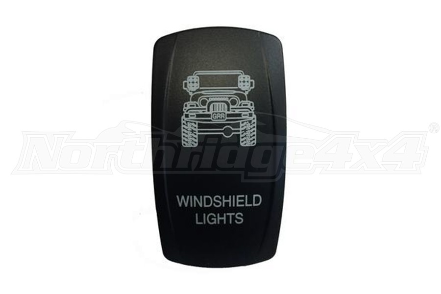 sPOD TJ Windshield Lights Rocker Switch Cover