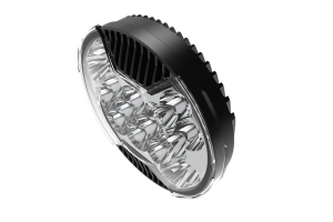 KC HiLiTES SlimLite 8in LED Light Shield - Clear