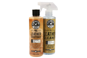 Chemical Guys Leather Cleaner and Conditioner Complete Leather Care Kit