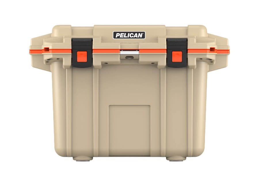Pelican 50QT Elite Cooler- Tan Orange