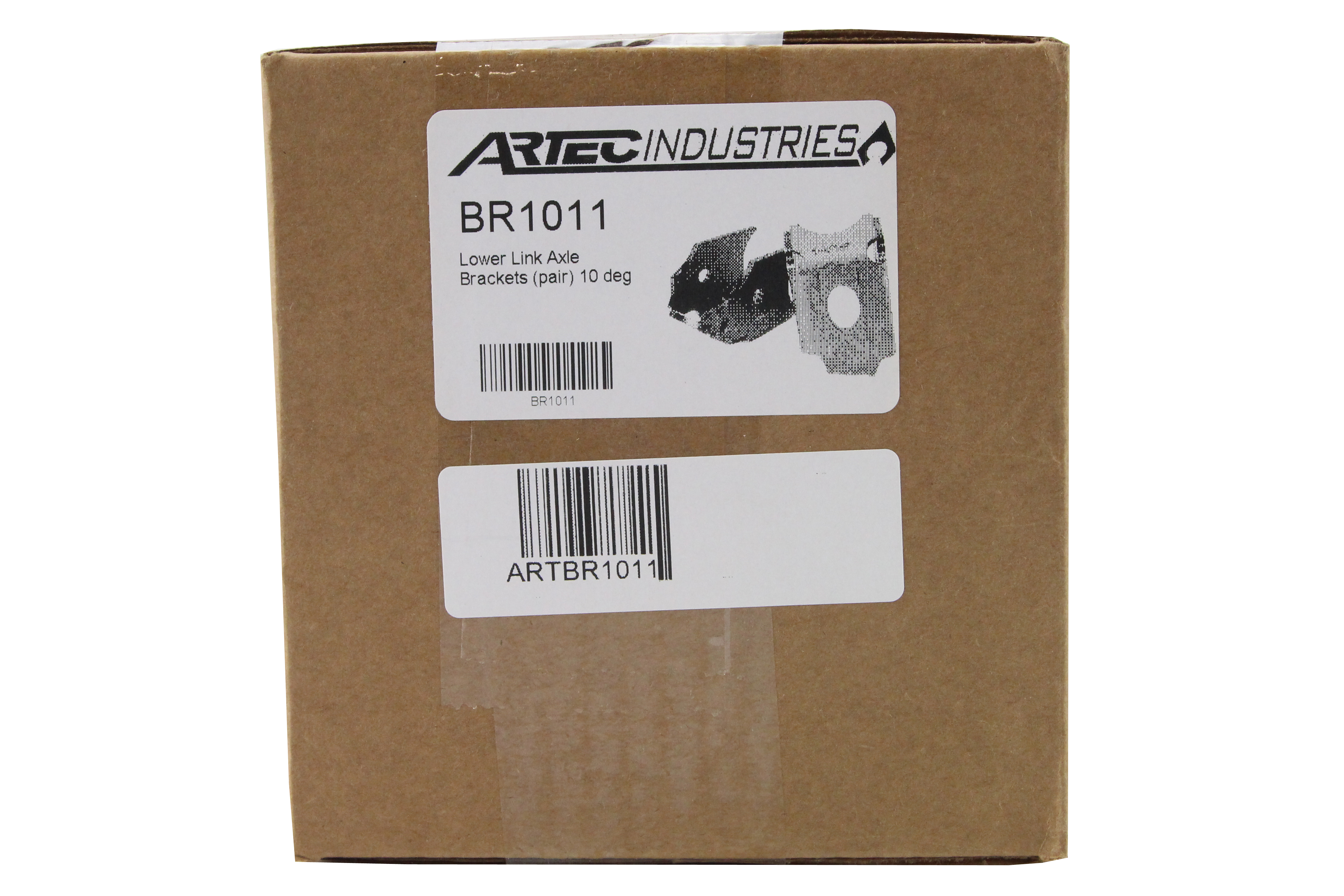 Artec Industries Lower Link Axle Bracket 10 Degree Pair, 3in Axle Tube - LJ/TJ
