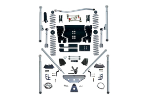 Rubicon Express 4.5in Extreme Duty Long Arm Lift Kit w/Rear Tri-Link No Shocks - TJ 1997-2002