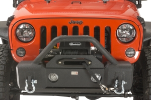 Fishbone Offroad Front Stubby Bumper w/ Stinger - JK 