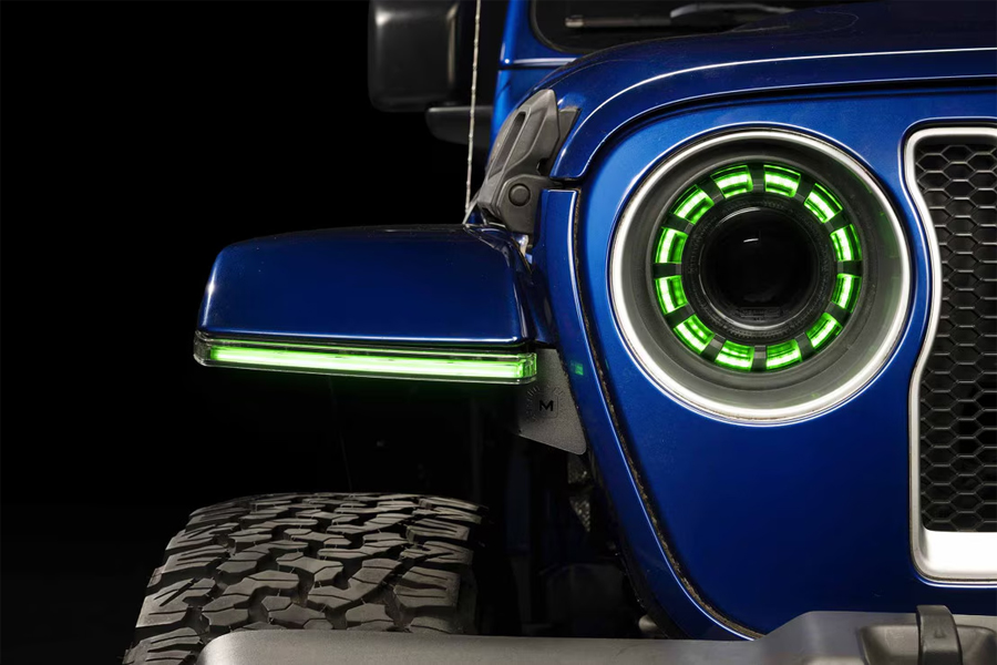 Morimoto High Line XRGB Fender Flare Chop Kit  - JT/JL