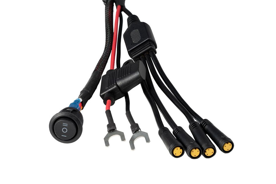 Diode Dynamics 3-Pin Rock Light M8 Wiring Harness