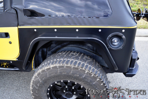 Poison Spyder Crusher Corners w/ 3in DeFender Flares Aluminum  - TJ