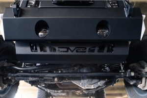 DV8 Offroad Front Bumper Sway-Bar Disconnect Skid Plate - JT/JL