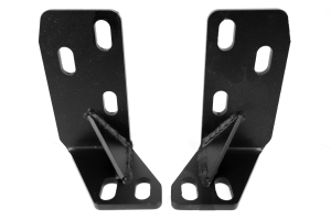 LOD Xpedition Series Frame Tie-In Brackets Black Powder Coated - TJ/LJ