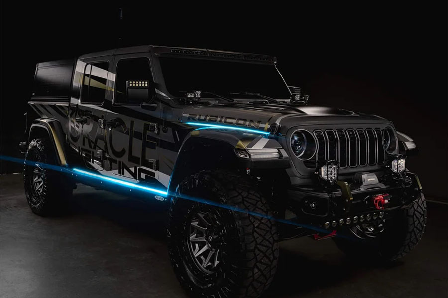 Oracle Dynamic ColorSHIFT Exterior LED Panel Gap Kit - JL/JT/JK