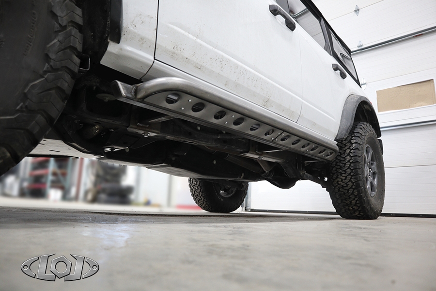 LOD Offroad Signature Series Rock Sliders, Black Texture - Bronco 2021+ 4dr 