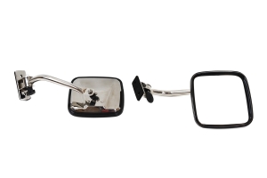 Kentrol E-Z Detach Mirror Set - Polished Silver  - JK/TJ