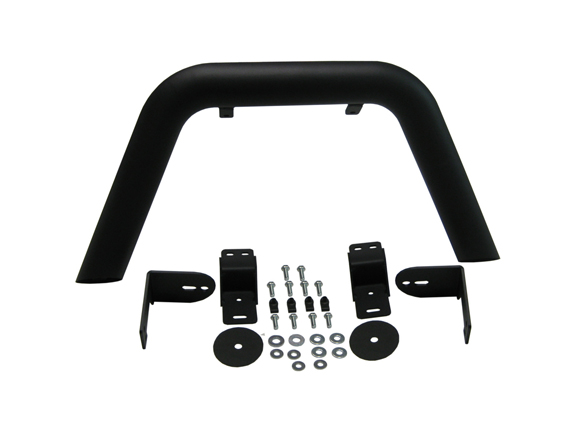 MBRP Off Camber Fabrication Front Light Bar/Grill Guard System LINE-X Coated - JK