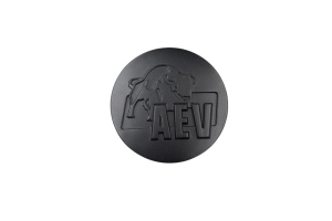 AEV Large Bore Logo Center Cap - Matte Black