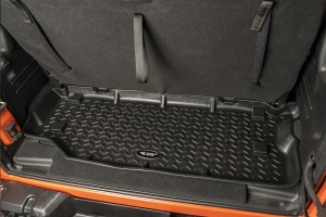 Rugged Ridge All Terrain Floor Liner Set w/ Short Cargo, Black  - JL 2Dr