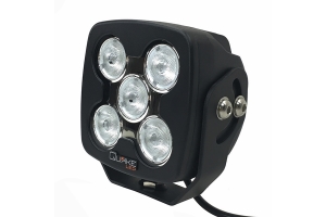 Quake LED 4.5in RGB Accent Megaton Series Work Spot Light, 50watt - Quad Lock/Interlock Compatible 