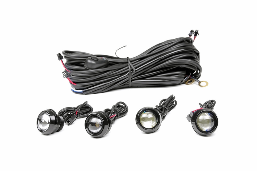 Rough Country Universal Rock Light Kit w/ Mounts