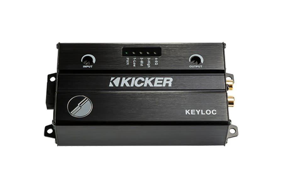 Kicker Key series powered line-out converter
